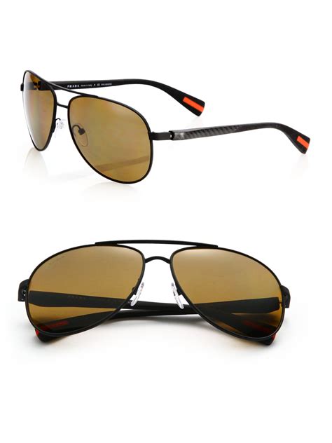 prada mens sunglasses aviators|Prada men's sunglasses polarized.